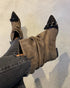RASTA VİZON ZİNCİRLİ BOOTIE